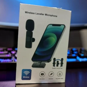 Micrófono Lavalier inalámbrico